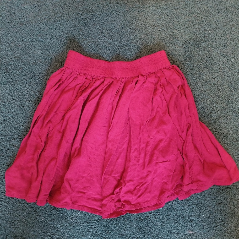 Aeropostale Cranberry Colored Skirt